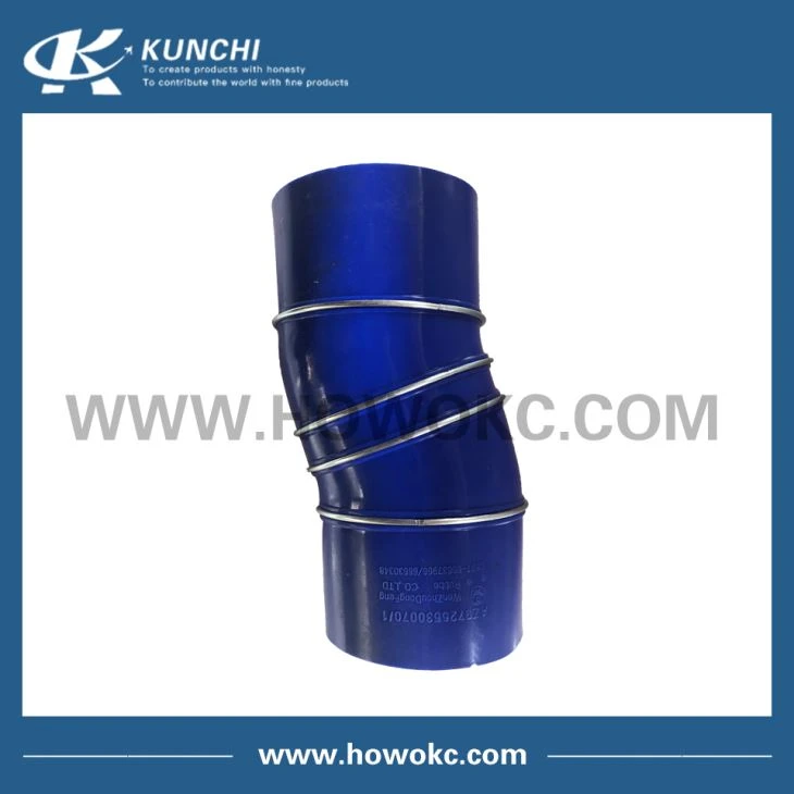 WG9725530070 Intercooler Intake Pipe 100*110*200 HOWO